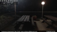 Archiv Foto Webcam Falls Creek: Cedarwood Apartments 23:00