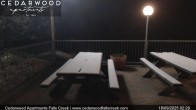 Archived image Webcam Falls Creek - Cedarwood Apartments 01:00