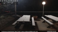 Archived image Webcam Falls Creek - Cedarwood Apartments 03:00