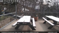 Archived image Webcam Falls Creek - Cedarwood Apartments 09:00