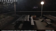 Archived image Webcam Falls Creek - Cedarwood Apartments 17:00