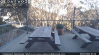 Archived image Webcam Falls Creek - Cedarwood Apartments 06:00