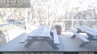 Archived image Webcam Falls Creek - Cedarwood Apartments 08:00