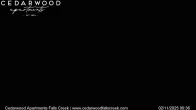 Archiv Foto Webcam Falls Creek: Cedarwood Apartments 23:00
