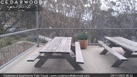 Archived image Webcam Falls Creek - Cedarwood Apartments 05:00