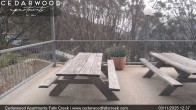 Archived image Webcam Falls Creek - Cedarwood Apartments 11:00