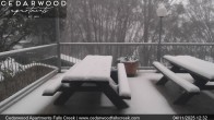 Archived image Webcam Falls Creek - Cedarwood Apartments 11:00