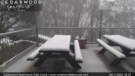 Archived image Webcam Falls Creek - Cedarwood Apartments 15:00