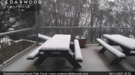 Archived image Webcam Falls Creek - Cedarwood Apartments 16:00