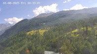 Archiv Foto Webcam Air Zermatt 09:00