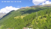 Archiv Foto Webcam Air Zermatt 15:00