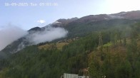 Archiv Foto Webcam Air Zermatt 08:00