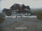 Archived image Webcam Obertauern - View Hotel Schneider 09:00