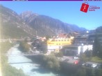 Archived image Webcam River Inn in the city of Landeck 09:00