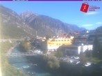 Archived image Webcam River Inn in the city of Landeck 09:00