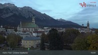 Archiv Foto Webcam Stadtplatz in Hall in Tirol 02:00