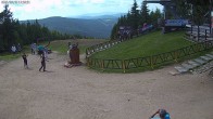Archiv Foto Webcam Harrachov: Teufelsberg Gipfel 13:00