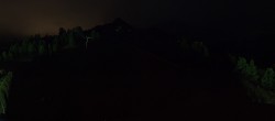 Archiv Foto Webcam Panoramablick von der Mittelstation in Schöneben 01:00