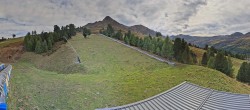 Archiv Foto Webcam Panoramablick von der Mittelstation in Schöneben 15:00