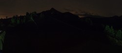 Archiv Foto Webcam Panoramablick von der Mittelstation in Schöneben 23:00