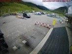 Archiv Foto Webcam Andermatt: Parkplatz Gemsstockbahn 17:00