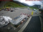 Archiv Foto Webcam Andermatt: Parkplatz Gemsstockbahn 17:00
