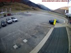 Archiv Foto Webcam Andermatt: Parkplatz Gemsstockbahn 08:00