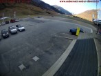 Archiv Foto Webcam Andermatt: Parkplatz Gemsstockbahn 09:00