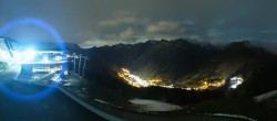 Archiv Foto Webcam Sölden: Mittelstation Gaislachkogel 01:00
