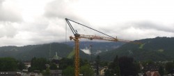 Archiv Foto Webcam Panoramakamera am Rathaus Garmisch 17:00