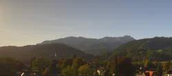 Archived image Webcam View Garmisch cityhall 08:00