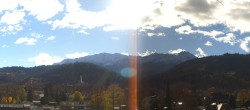 Archiv Foto Webcam Panoramakamera am Rathaus Garmisch 09:00