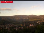 Archived image Webcam Rokytnice, Valley Huťský potok 17:00