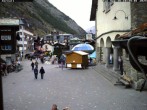 Archiv Foto Webcam Zermatt Kirchplatz 17:00
