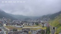Archiv Foto Webcam Zermatt: Blick über das Dorf von Spiss 07:00