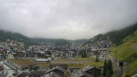 Archiv Foto Webcam Zermatt: Blick über das Dorf von Spiss 08:00