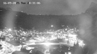 Archiv Foto Webcam Zermatt: Blick über das Dorf von Spiss 19:00