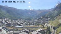 Archived image Webcam Zermatt, Spiss 13:00