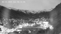 Archiv Foto Webcam Zermatt: Blick über das Dorf von Spiss 05:00