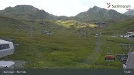 Archived image Webcam Alp Trida towards Viderjoch 14:00