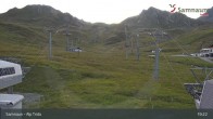 Archived image Webcam Alp Trida towards Viderjoch 18:00