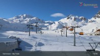 Archived image Webcam Alp Trida towards Viderjoch 12:00
