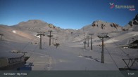 Archived image Webcam Alp Trida towards Viderjoch 16:00