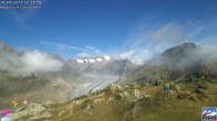 Archiv Foto Webcam Aletsch Arena: Aletschgletscher - Moosfluh 11:00