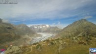Archived image Webcam Riederalp: Moosfluh 13:00