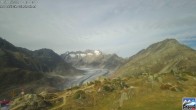 Archiv Foto Webcam Aletsch Arena: Aletschgletscher - Moosfluh 15:00
