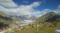Archiv Foto Webcam Aletsch Arena: Aletschgletscher - Moosfluh 11:00