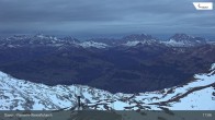 Archiv Foto Webcam Davos: Parsenn Weissfluhjoch (Blick Schifer) 17:00