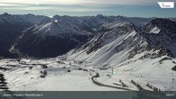 Archiv Foto Webcam Davos: Parsenn Weissfluhjoch (Blick Dorftäli) 08:00