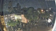 Archived image Webcam Neuss: View at the Quirinus Church 23:00